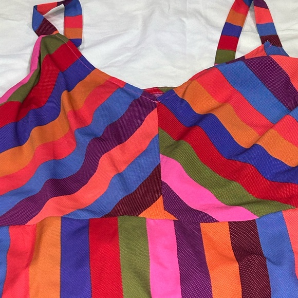 A New Day Colorful Striped Dress XL - Picture 3 of 10